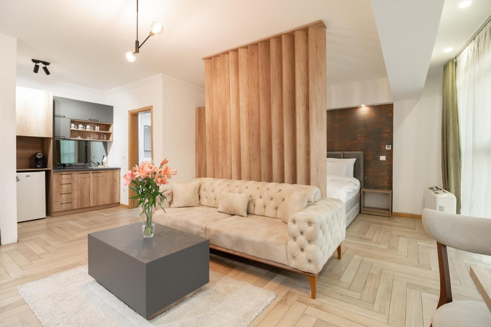 The One Apart Hotel Luxury Suites & Apartments Skopje Exteriér fotografie
