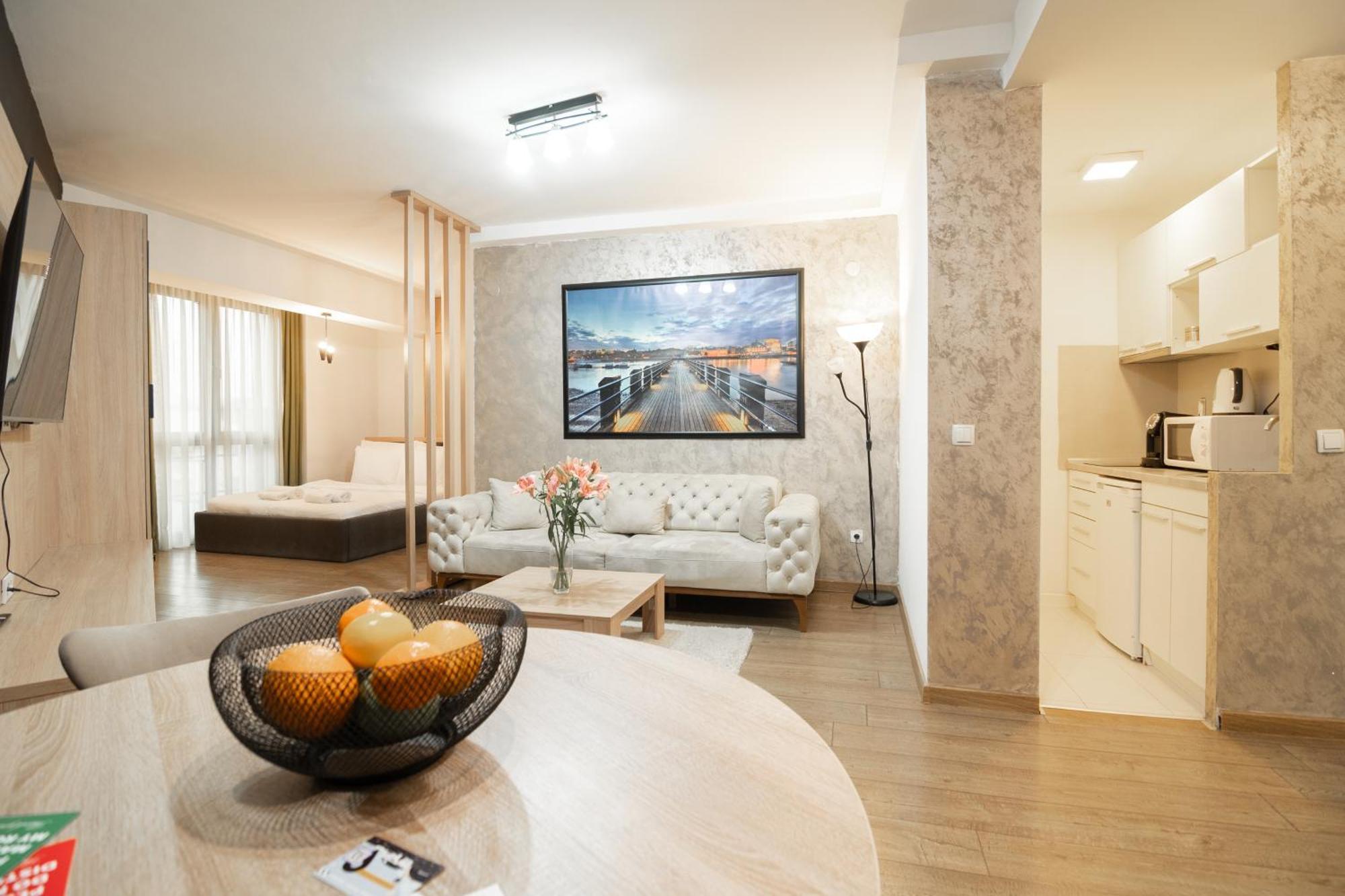 The One Apart Hotel Luxury Suites & Apartments Skopje Exteriér fotografie