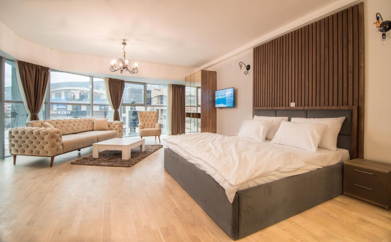 The One Apart Hotel Luxury Suites & Apartments Skopje Exteriér fotografie